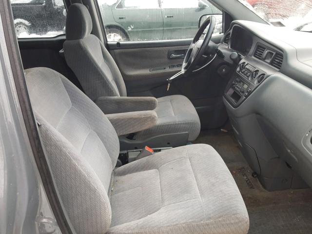 2HKRL18512H528673 - 2002 HONDA ODYSSEY LX GRAY photo 5