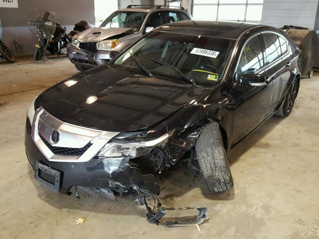 19UUA8F52BA000354 - 2011 ACURA TL BLACK photo 2