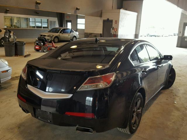 19UUA8F52BA000354 - 2011 ACURA TL BLACK photo 4