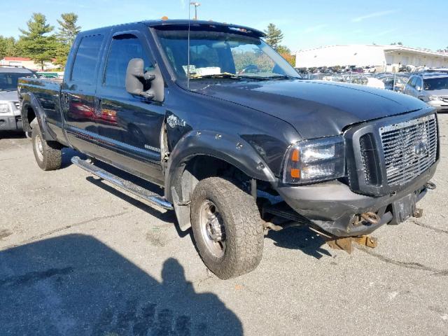 1FTSW31F22EA68396 - 2002 FORD F350 SRW S BLACK photo 1