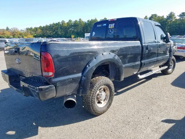 1FTSW31F22EA68396 - 2002 FORD F350 SRW S BLACK photo 4