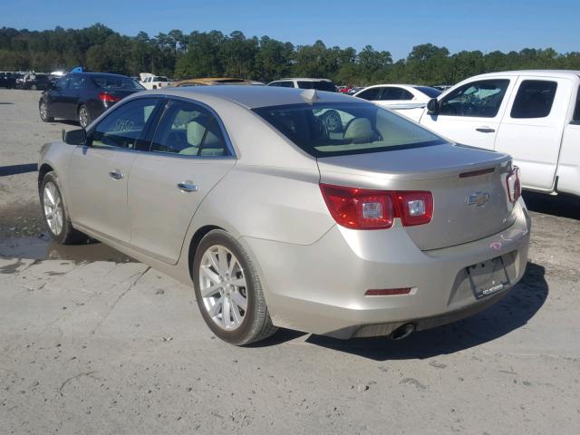 1G11H5SA5DF241192 - 2013 CHEVROLET MALIBU LTZ ოქროსფერი ფოტო 3