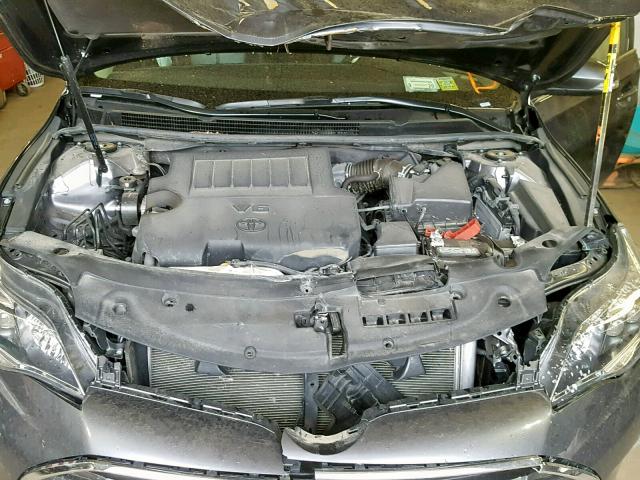 4T1BK1EB7JU286065 - 2018 TOYOTA AVALON XLE GRAY photo 7