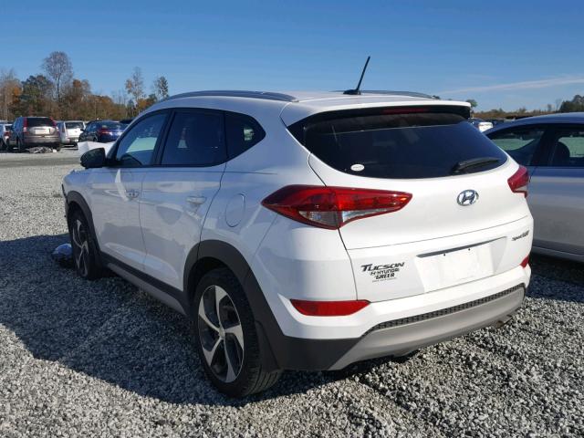 KM8J33A22HU527552 - 2017 HYUNDAI TUCSON LIM WHITE photo 3