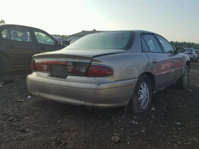 2G4WS52J811223363 - 2001 BUICK CENTURY CU TAN photo 4