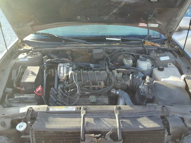 1G4CW54K614236209 - 2001 BUICK PARK AVENU GRAY photo 7