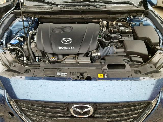 3MZBN1V32JM192679 - 2018 MAZDA 3 TOURING BLUE photo 7