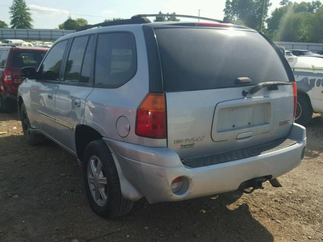 1GKDT13S272180371 - 2007 GMC ENVOY SILVER photo 3