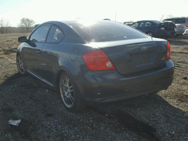 JTKDE167760077656 - 2006 TOYOTA SCION TC 石墨色 照片 3