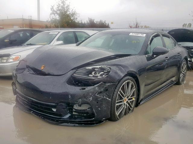 WP0AB2A73JL133888 - 2018 PORSCHE PANAMERA 4 BLACK photo 2