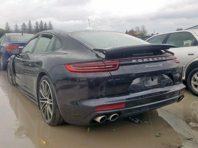 WP0AB2A73JL133888 - 2018 PORSCHE PANAMERA 4 BLACK photo 3