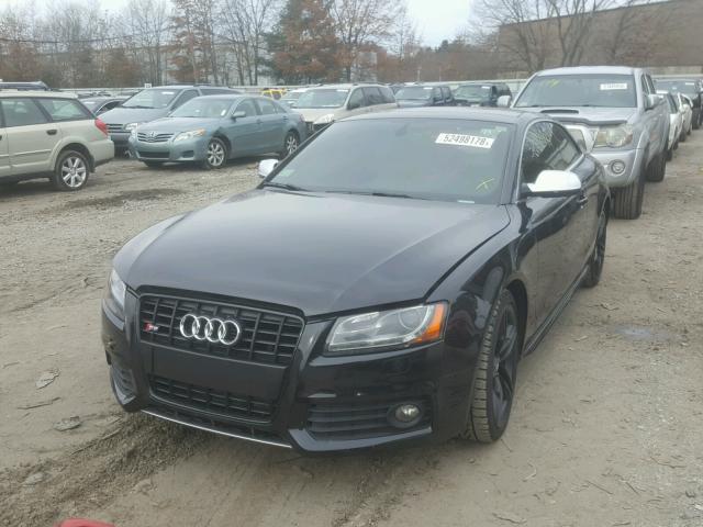 WAU3VAFR1BA039345 - 2011 AUDI S5 PRESTIG BLACK photo 2