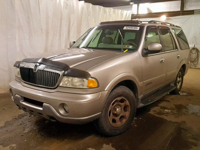 5LMFU28R61LJ22092 - 2001 LINCOLN NAVIGATOR Сұр фото 2