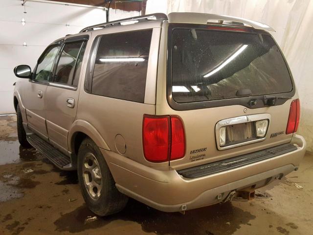 5LMFU28R61LJ22092 - 2001 LINCOLN NAVIGATOR Сұр фото 3