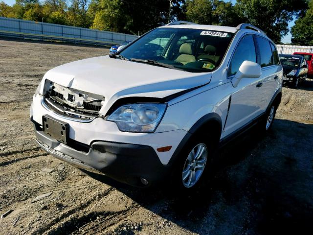 3GSDL43NX9S551912 - 2009 SATURN VUE XE WHITE photo 2