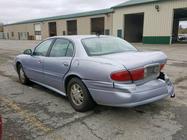 1G4HP52K15U130763 - 2005 BUICK LESABRE CU BLUE photo 3