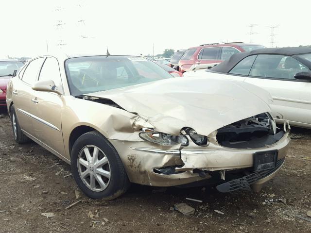 2G4WD532651302277 - 2005 BUICK LACROSSE C TAN photo 1