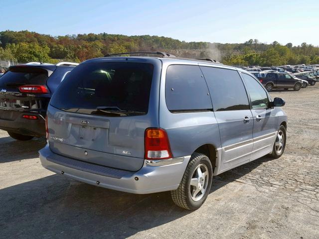 2FMDA5343YBB34842 - 2000 FORD WINDSTAR S TWO TONE photo 4