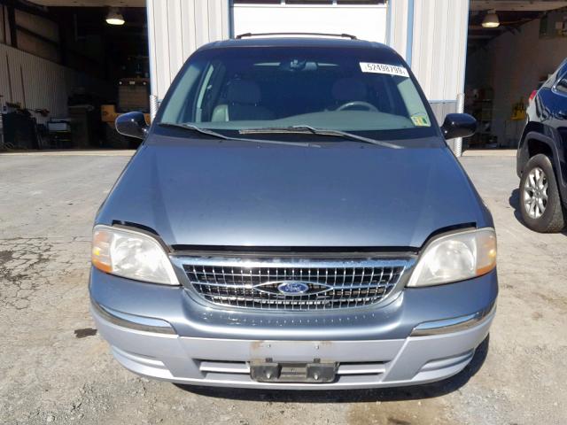 2FMDA5343YBB34842 - 2000 FORD WINDSTAR S TWO TONE photo 9