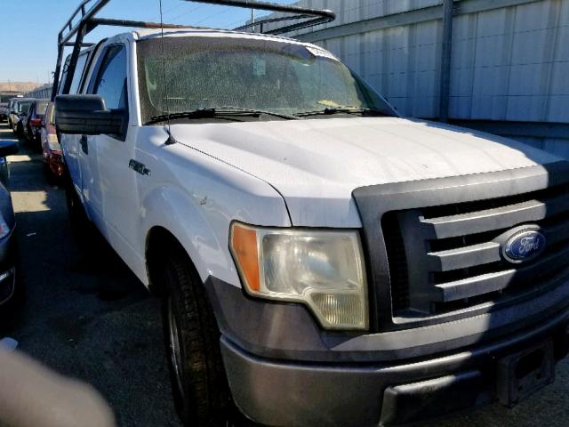 1FTMF1CW6AFC98302 - 2010 FORD F150 WHITE photo 1