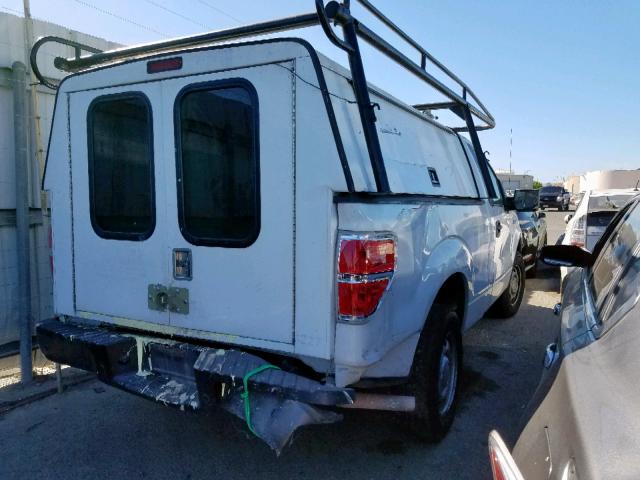 1FTMF1CW6AFC98302 - 2010 FORD F150 WHITE photo 4