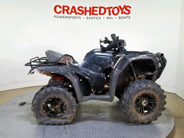 1HFTE4405H4302586 - 2017 HONDA TRX500 FM BLACK photo 1