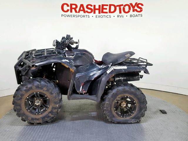 1HFTE4405H4302586 - 2017 HONDA TRX500 FM BLACK photo 5