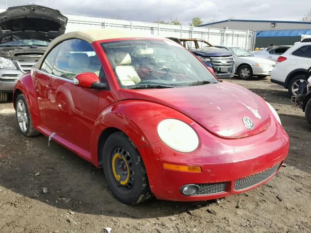 3VWSF31Y06M319771 - 2006 VOLKSWAGEN NEW BEETLE RED photo 1