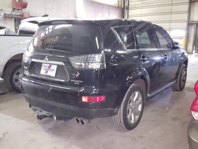 JA4JT5AX7AZ006082 - 2010 MITSUBISHI OUTLANDER BLACK photo 4