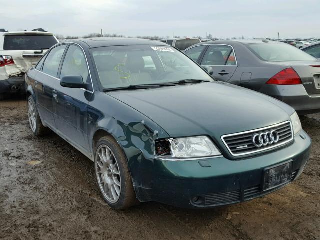 WAUED24B7YN039634 - 2000 AUDI A6 2.7T QU GREEN photo 1