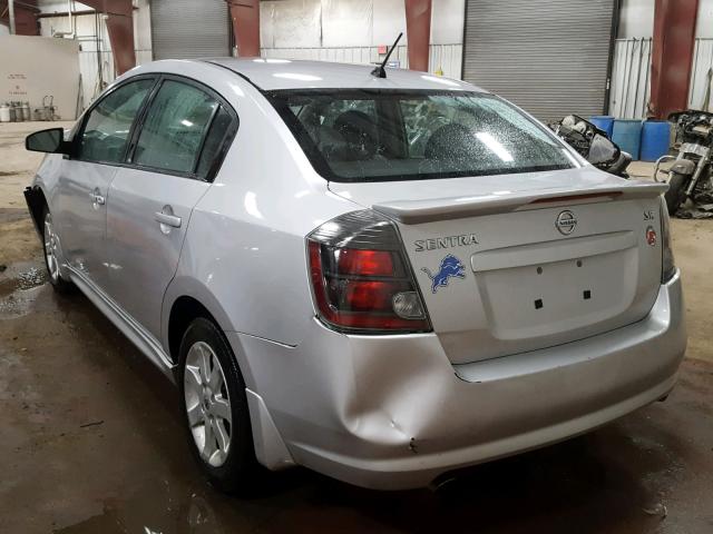 3N1AB6AP5AL719118 - 2010 NISSAN SENTRA 2.0 GRAY photo 3