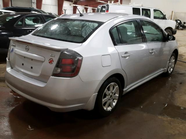 3N1AB6AP5AL719118 - 2010 NISSAN SENTRA 2.0 GRAY photo 4