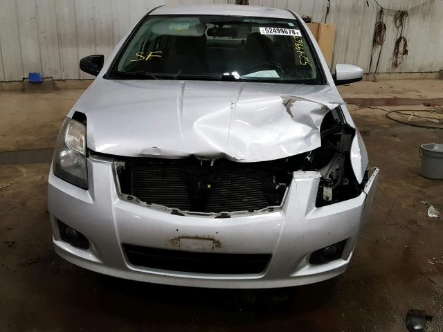 3N1AB6AP5AL719118 - 2010 NISSAN SENTRA 2.0 GRAY photo 9