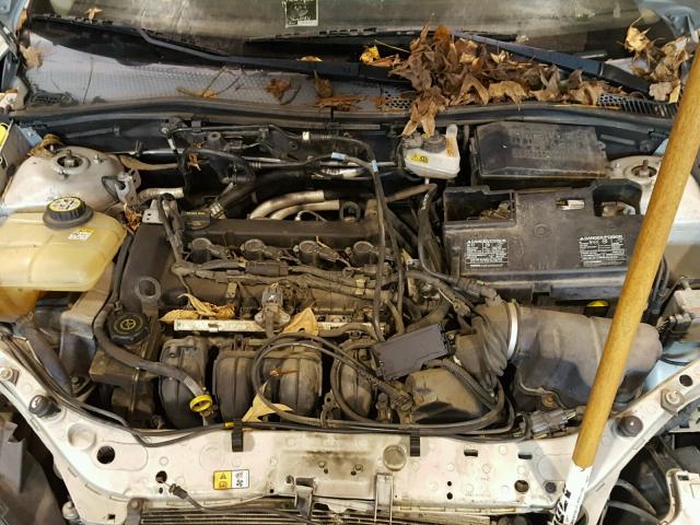 1FAFP34N47W320013 - 2007 FORD FOCUS ZX4 SILVER photo 7