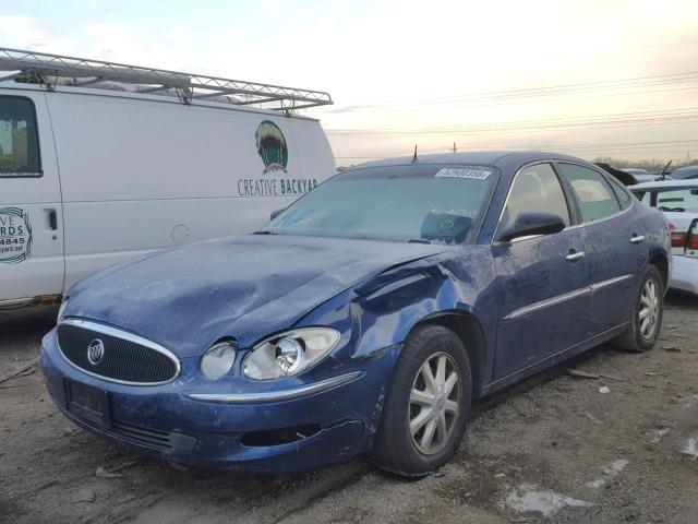 2G4WD532051235868 - 2005 BUICK LACROSSE C BLUE photo 2