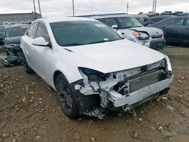 2G4GL5EX5H9164916 - 2017 BUICK REGAL SPOR WHITE photo 1