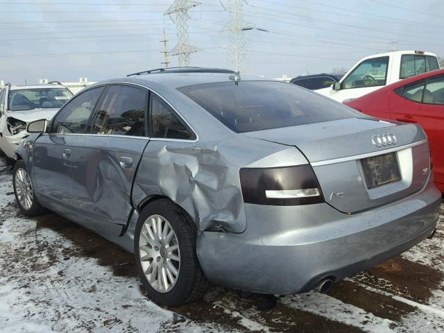 WAUDH74F57N061498 - 2007 AUDI A6 3.2 QUA GREEN photo 3