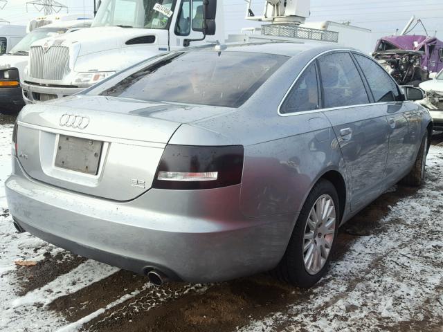 WAUDH74F57N061498 - 2007 AUDI A6 3.2 QUA GREEN photo 4