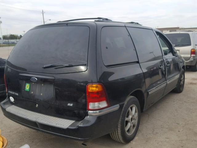 2FMZA5249YBB23786 - 2000 FORD WINDSTAR S BLACK photo 4