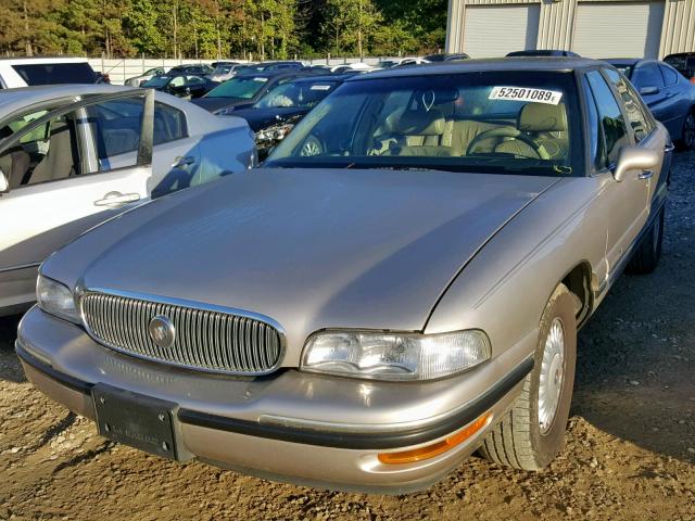 1G4HP52K0VH409985 - 1997 BUICK LESABRE CU TAN photo 2