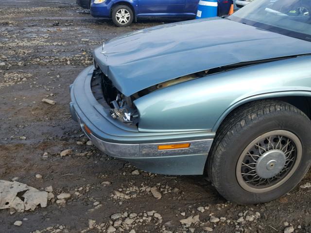 2G4WD55L6R1474675 - 1994 BUICK REGAL LIMI BLUE photo 9