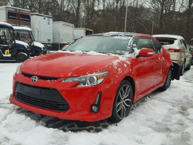 JTKJF5C74F3092464 - 2015 TOYOTA SCION TC 红色 照片 2