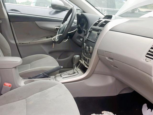 5YFBU4EE3DP139267 - 2013 TOYOTA COROLLA BA GRAY photo 5