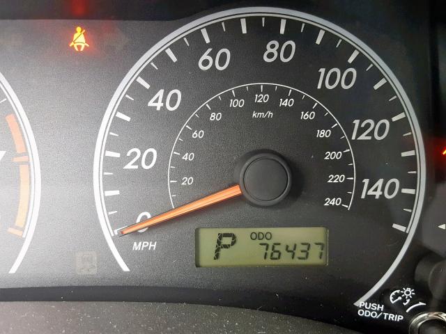 5YFBU4EE3DP139267 - 2013 TOYOTA COROLLA BA GRAY photo 8