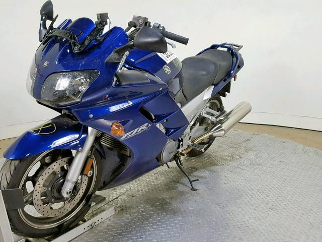 JYARP09E35A001769 - 2005 YAMAHA FJR1300 A BLUE photo 4