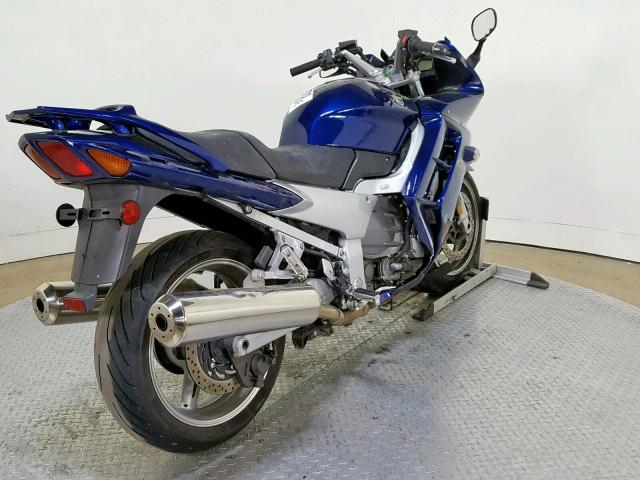 JYARP09E35A001769 - 2005 YAMAHA FJR1300 A BLUE photo 8