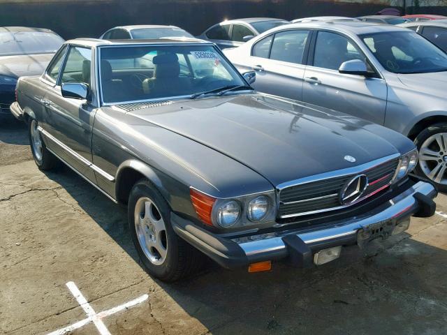 WDBBA45A0EA012714 - 1984 MERCEDES-BENZ 380 SL GRAY photo 1