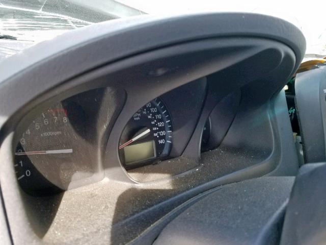 KNAFE121185498390 - 2008 KIA SPECTRA EX SILVER photo 8