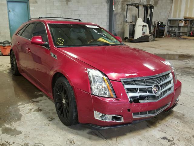 1G6DS8EV8A0103248 - 2010 CADILLAC CTS PREMIU MAROON photo 1