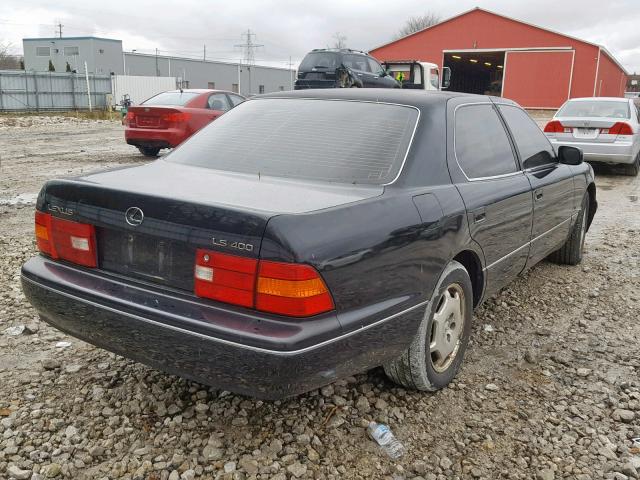 JT8BH28F4Y0180065 - 2000 LEXUS LS 400 BLACK photo 4